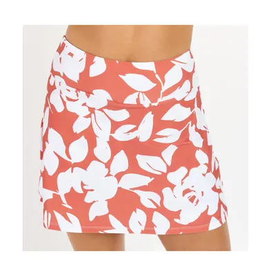 Calypsa Women's A-line Swim Skort