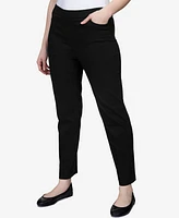 Alfred Dunner Classics Allure Pull-On Slim-Leg Pants