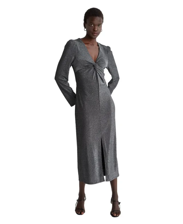 Home | Crescent Women's Amora Front Twist Sparkle Knit Midi Dress at Plaza  Las Americas in San Juan, PR