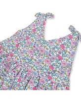 Hope & Henry Girls' Sleeveless Bow Shoulder Swing Dress, Infant