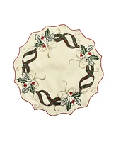 Lenox Holiday Nouveau Embroidered 4PK Placemats