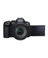 Canon Eos R6 Mark Ii Mirrorless Camera with Rf 24-105mm f/4 L Is Usm Lens, Black