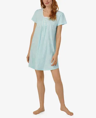 Aria Women's Cap Sleeve Sleepshirt Nightgown