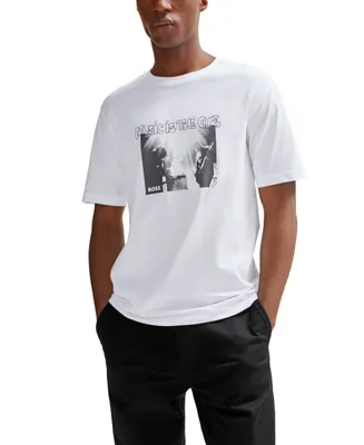 Boss by Hugo Men's Artwork T-shirt