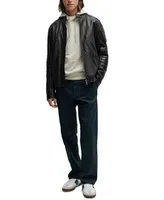 Boss by Hugo Men's Regular-Fit Genuine Leather Jacket