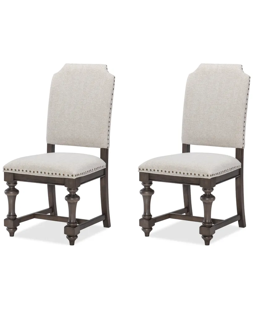 Mandeville 2pc Upholstered Chair Set