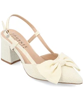 Journee Collection Women's Tailynn Block Heel Pumps