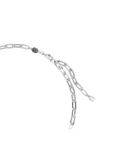 Swarovski White, Gold-Tone or Rhodium Plated Dextera Necklace