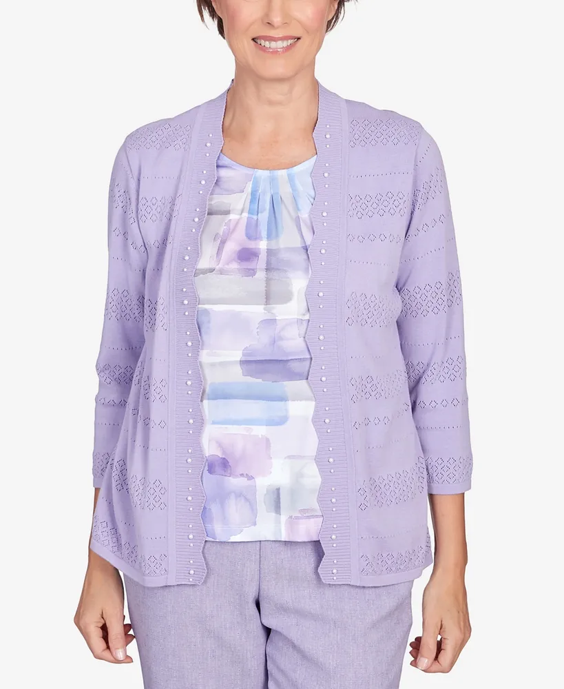 Alfred Dunner women's cardigan