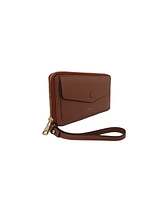 Lodis Stacey Zip Around Leather Wallet