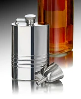 Signature Collection by Godinger Double Wall Stainless Steel Flask with Funnel