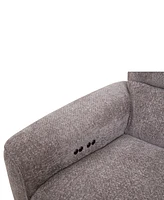 Deklyn 76" 2-Pc. Zero Gravity Fabric Sofa with 2 Power Recliners, Created for Macy's