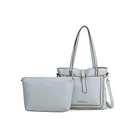 Mkf Collection Raya Shoulder Bag by Mia K with Crossbody Pouch – 2 pieces