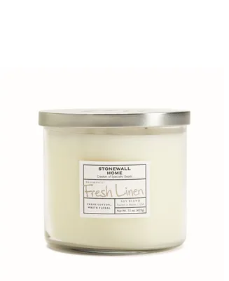 Stonewall Home Fresh Linen Candle