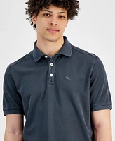 Tommy Bahama Men's Lookout Washed Solid Short-Sleeve Polo Shirt