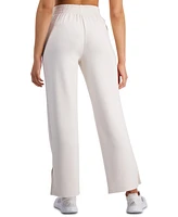 Id Ideology Women's Straight-Leg Pull-On Pants, Created for Macy's