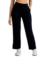 Id Ideology Women's Straight-Leg Pull-On Pants