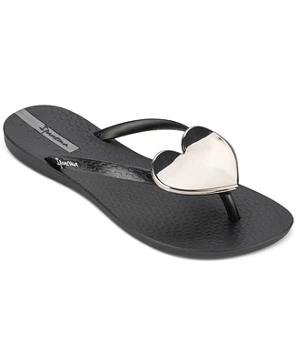 Ipanema Women's Wave Heart Sparkle Flip-Flop Sandals