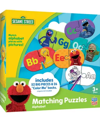 Masterpieces Sesame Street Alphabet Matching Kids and Family Puzzle Game