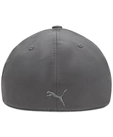 Puma Men's Alloy Solid Color Cat Logo Stretch Fit Cap