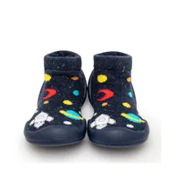 Komuello's Baby Boy First Walk Sock Shoes Galaxy