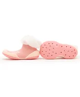 Komuello's Baby Girl First Walk Sock Shoes Bow - White