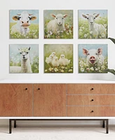 Madison Park Sunshine Animals Goat Canvas Wall Art