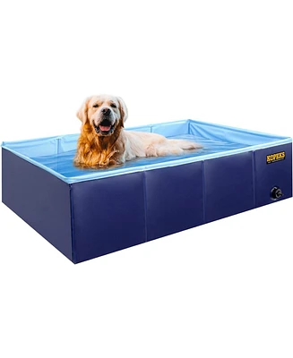 Kopeks Outdoor Rectangular Pet Pool Large