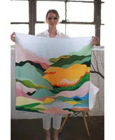 Jessie Zhao New York Silk Scarf of Spring