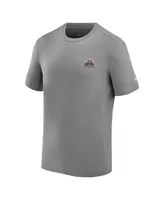 Men's Tommy Bahama Gray Ohio State Buckeyes Thirst and Gull T-shirt