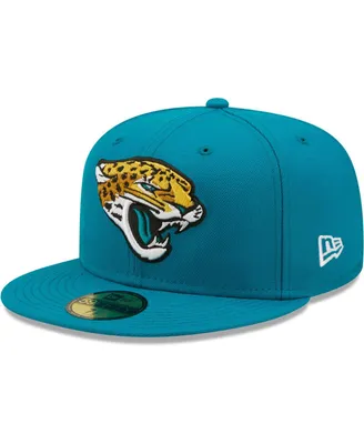 Men's New Era Teal Jacksonville Jaguars Omaha 59FIFTY Fitted Hat