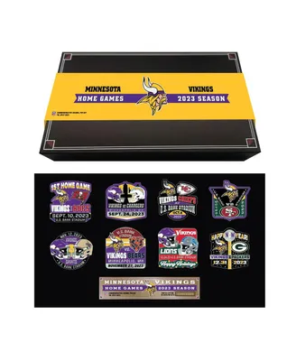 Mojo Licensing Minnesota Vikings 2023-24 Game Day Pin Collector Set