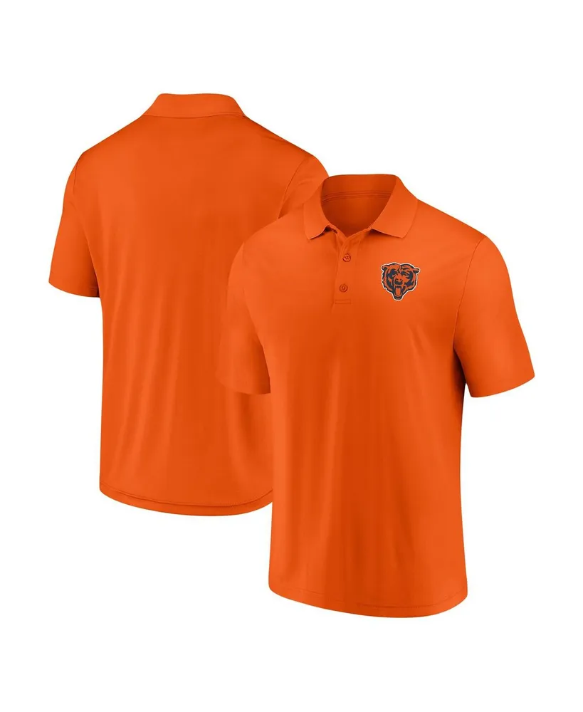 Men's Fanatics Orange Chicago Bears Component Polo Shirt