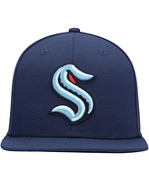 Men's Fanatics Deep Sea Blue Seattle Kraken Primary Team Logo Snapback Hat