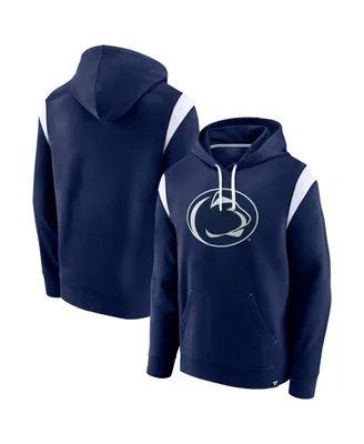 Men's Fanatics Navy Penn State Nittany Lions Gym Rat Pullover Hoodie
