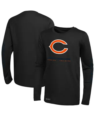 Men's Black Chicago Bears Agility Long Sleeve T-shirt
