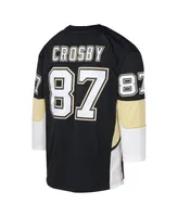 Big Boys Mitchell & Ness Sidney Crosby Black Pittsburgh Penguins 2008 Blue Line Player Jersey