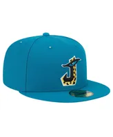 Men's New Era Teal Jacksonville Jaguars City Originals 59FIFTY Fitted Hat