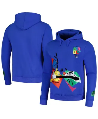 Men's and Women's Freeze Max Royal Looney Tunes Bad Tweety Pullover Hoodie