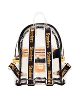 Men's and Women's Loungefly Pittsburgh Steelers Clear Mini Backpack