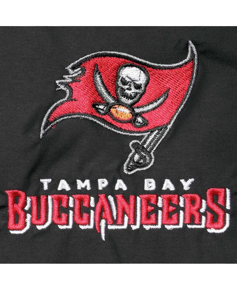 Men's Dunbrooke Black Tampa Bay Buccaneers Triumph Fleece Full-Zip Jacket