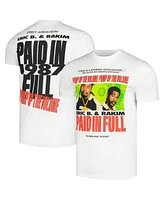 Men's White Eric B. & Rakim Paid Full T-shirt