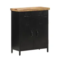 Sideboard 23.6"x11.8"x29.9" Rough Mango Wood