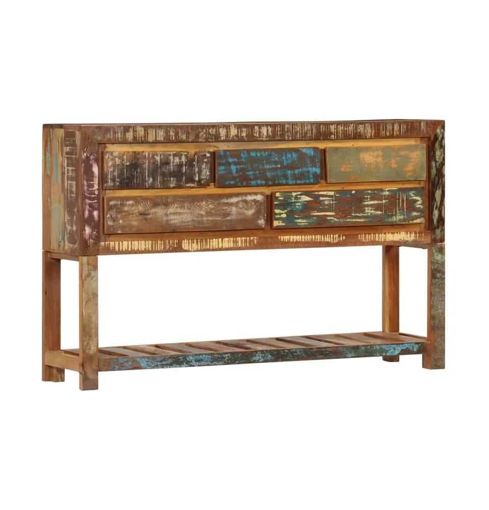 Sideboard 47.2"x11.8"x29.5" Solid Reclaimed Wood