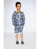Boy French Terry Short Printed