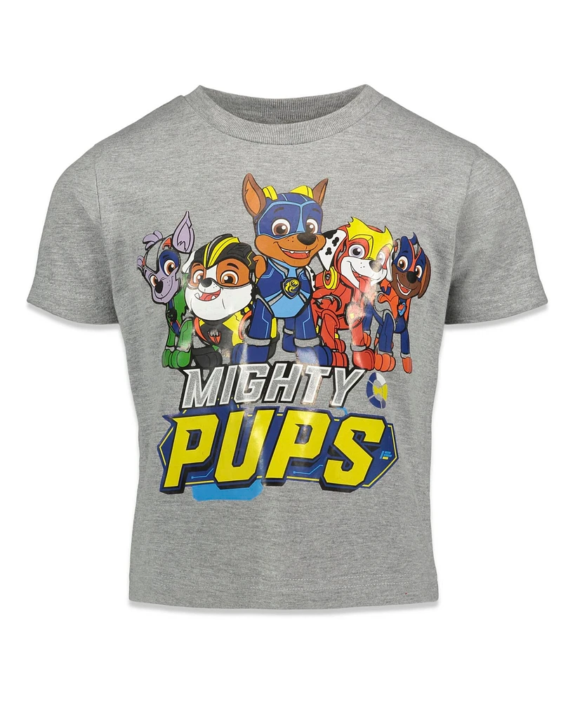 Nickelodeon Paw Patrol Chase Marshall 3 Pack Short Sleeve Tees Toddler|Child Boys