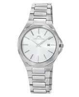 Alexander Stainless Steel Silver Tone Men's Watch 1231AALS