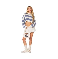 Women's Ozzy Cropped Knitted Sweater