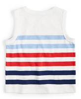 First Impressions Baby Boys Summer Stripe Tank Top, Created for Macy's