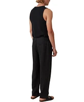 Cotton On Men's Linen Pleat Pants